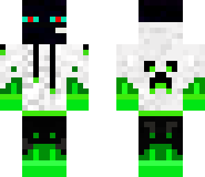 firecraft25's green fire enderman