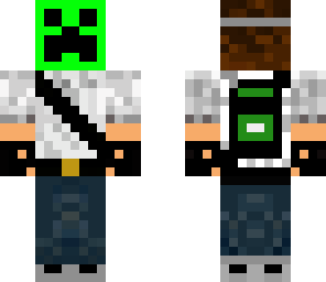 teen in creeper mask