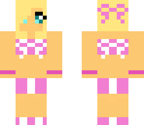 pink bikini girl