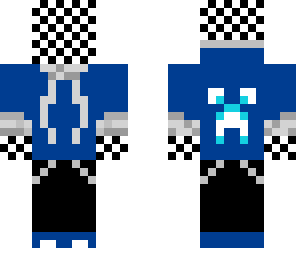 dj checkered head