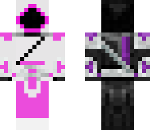 white and pink ninja non-improved