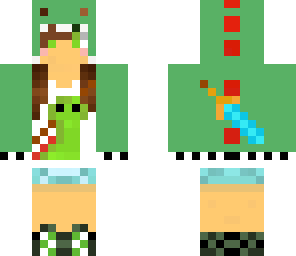 dino stegasaurus girl