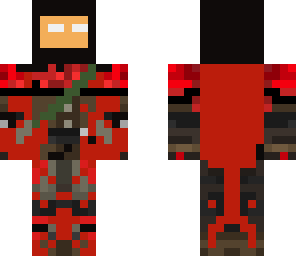 bloody hooded herobrine