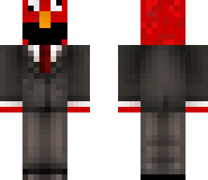 elmo in suit