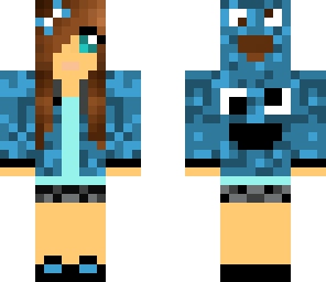 cookie monster girl cute