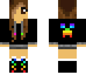 rainbow-black girl