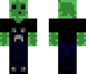 slime con playera de crepper