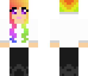 rainbow girl