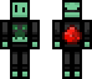 redstone robot - green edited