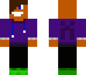 my teenager purple