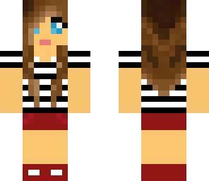 stripey girl