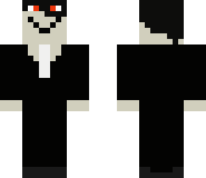 man in black