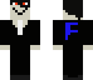 man in black
