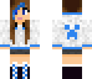 creeper hoodie girl