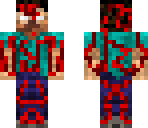bloody herobrine skin