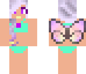 swimming fairy girl person