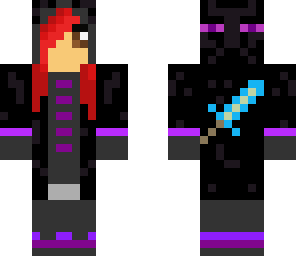 girl enderman hunter