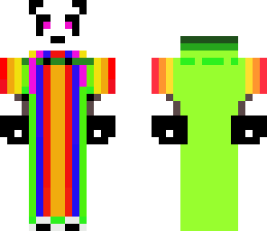 rainbow panda