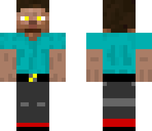 herobrine with beats headphones 