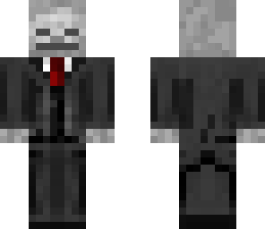 skeleton in a suit