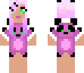 cute panda girl