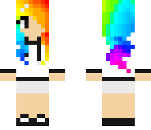 rainbow girl