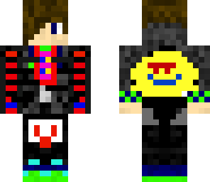 cool dude with alien on back
