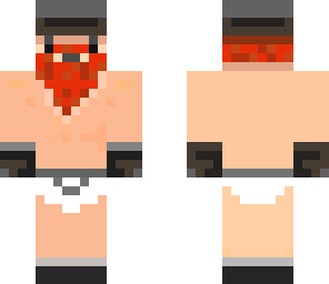 red bearded dwarf in underpants