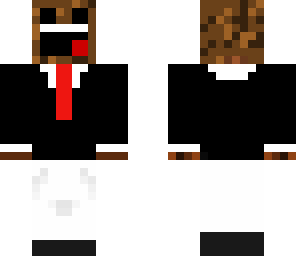 brown happy tux dude