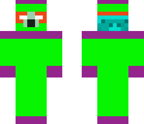 purple vs the green