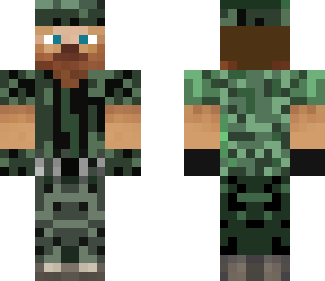 camouflage steve