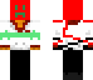colorful creeper athlete