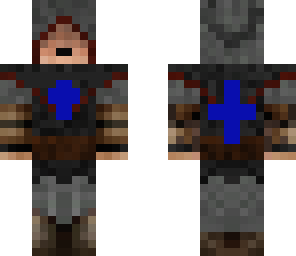 spy of the church  with blue cross