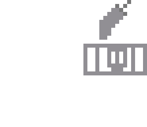 sword with blocky thing