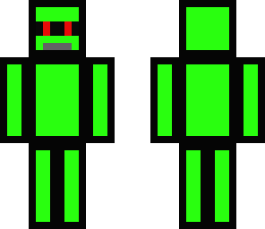 green robot