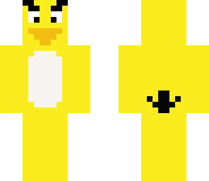the one and only yellow  angry bird