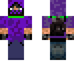hunter with headphones