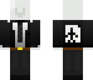 slender man with belt