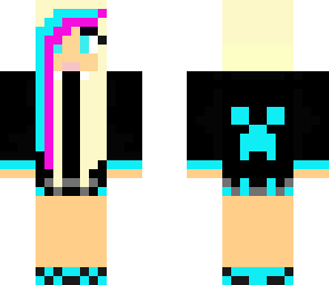 girl with creeper