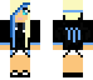 blue monster girl