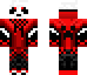 red hoodie panda