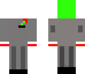 colored face with tuxido