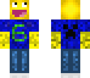 awesome face-blue 6