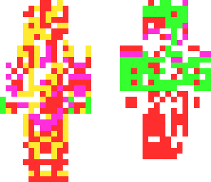 colorful ghost