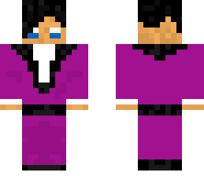 purple tux