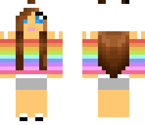 rainbow panda girl