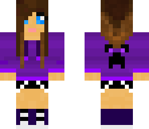 purple creeper girl