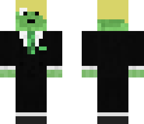 blonde slime in suite