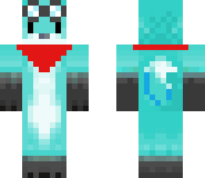 blue bandanda fox