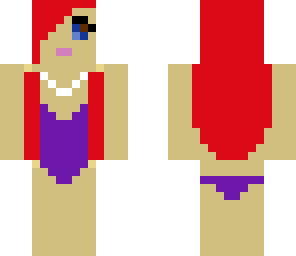 hot purple bathing suit